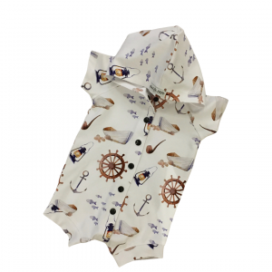 Sail Away Stud Romper