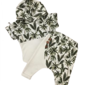 Palm Springs Tee & Harem Pants Set