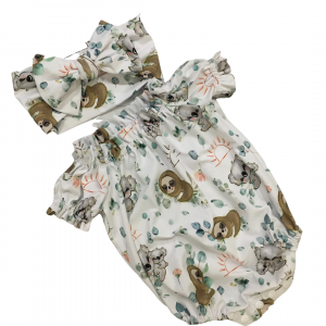 Koala Bear Romper & Headband