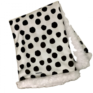Polka Dot Mink Blanket