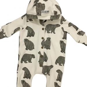 Big Bear Hooded Romper
