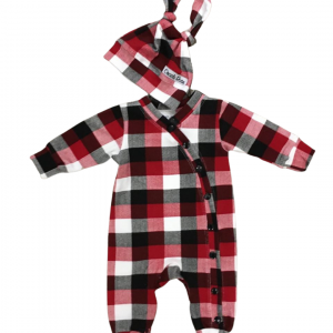 Red “Flanno” Romper
