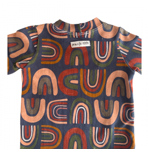 Rainbow Sleeved Top