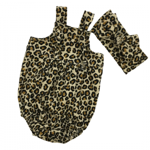 Leopard Harem Suit & Headband