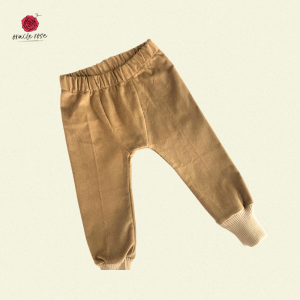 Cream Cord Unisex Pants