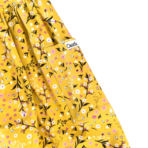 Yellow Floral Day Dress