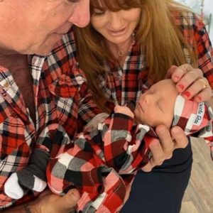 Red “Flanno” Romper