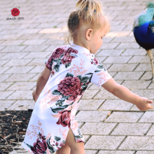 Dark Rose Day Dress