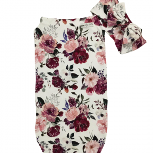 Floral Mixture Cocoon Swaddle