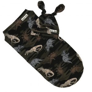 Dark Dino Cocoon Swaddle