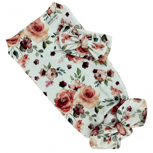 Red Rose Cocoon Swaddle