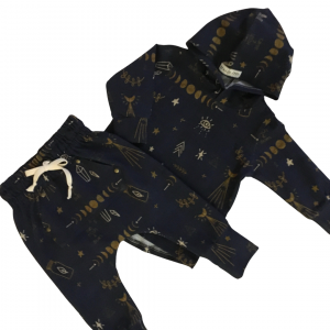 Moon Fade Hooded Set