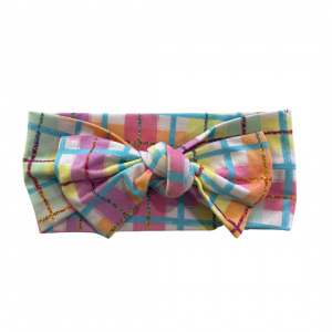 Bright Striped Girls Headband