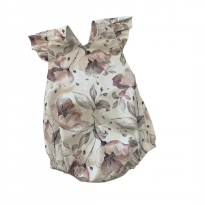 Poppy Tie Back Romper & Headband