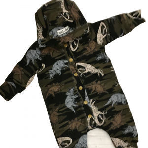 Dino-Suit Green Romper