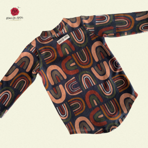 Rainbow Sleeved Top