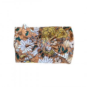 Floral Peach Girl Headband