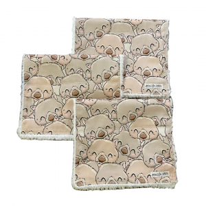 Cartoon Wombats 3 Pack