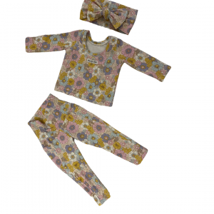 Rich-Coloured Floral Set