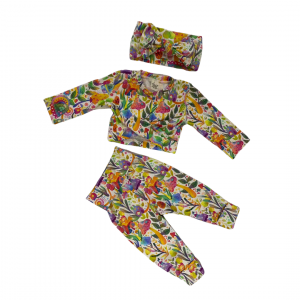 Colourful Floral Outfit + Headband