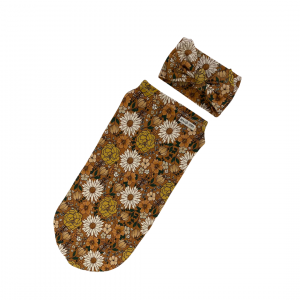 Marigold & Daisy Cocoon Swaddle with Headband Set