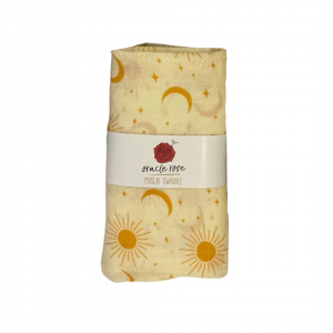 Hues of Yellow Heaven Muslin Swaddle
