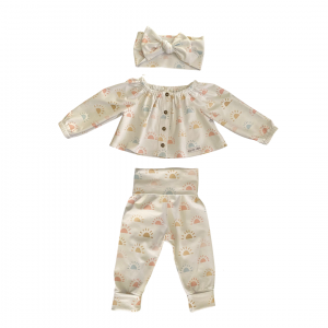 Pastel Coloured Suns Outfit Set
