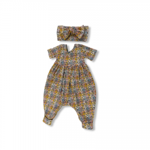 Flower Doodle Romper