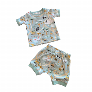 Animal Kingdom Boy Top and Shorts