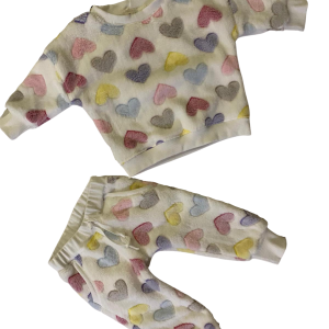 Embossed Fluffy Hearts Set