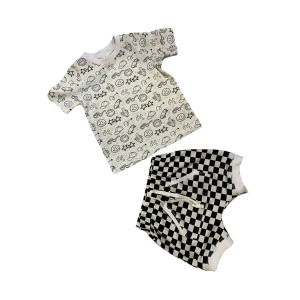 Doodle and Checkered