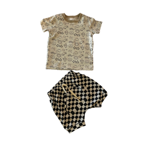 Emoji and Checkered