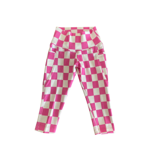 Pink Checkered Yoga