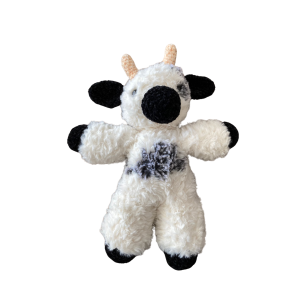 White Crochet Cow