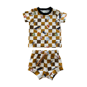 Checkered and Stickers