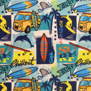 Surf Chillout Muslin Swaddle