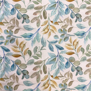 Blue Bush Muslin Swaddle